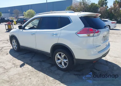 2016 Nissan Rogue Sv from USA, damaged, VIN KNMAT2MT0GP684433